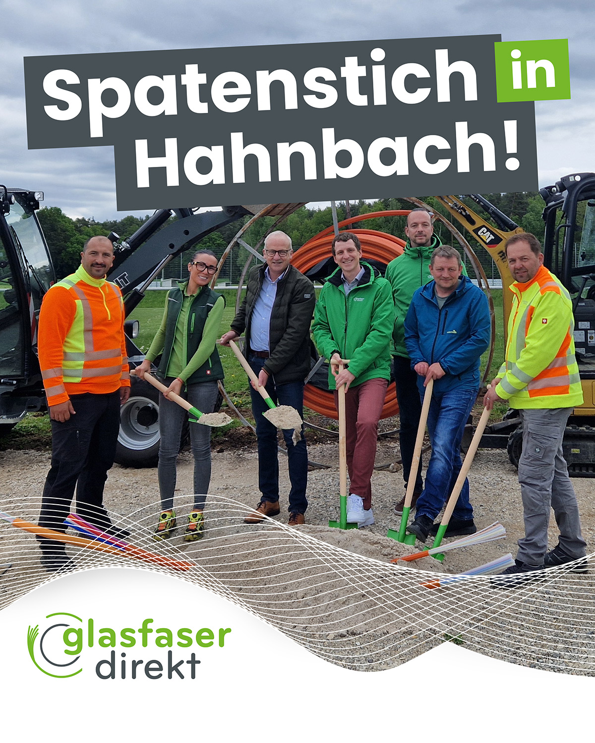 Spatenstich in Hahnbach